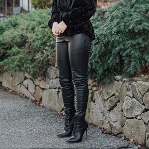 GREAT CONDITION ALDO BLACK LACE BOOTIES